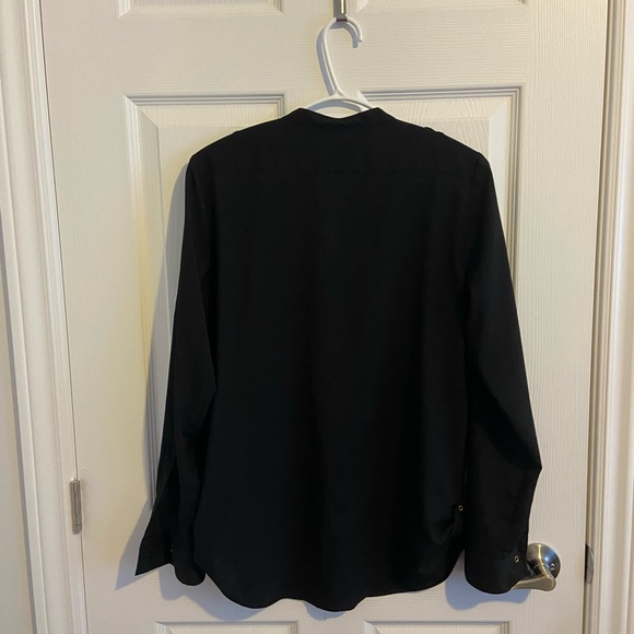 Calvin Klein roll-sleeve blouse - Picture 3 of 6